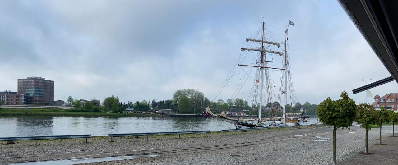 Ferienwohnung Atelier Achtung Ausblick! Rendsburg Exterior foto