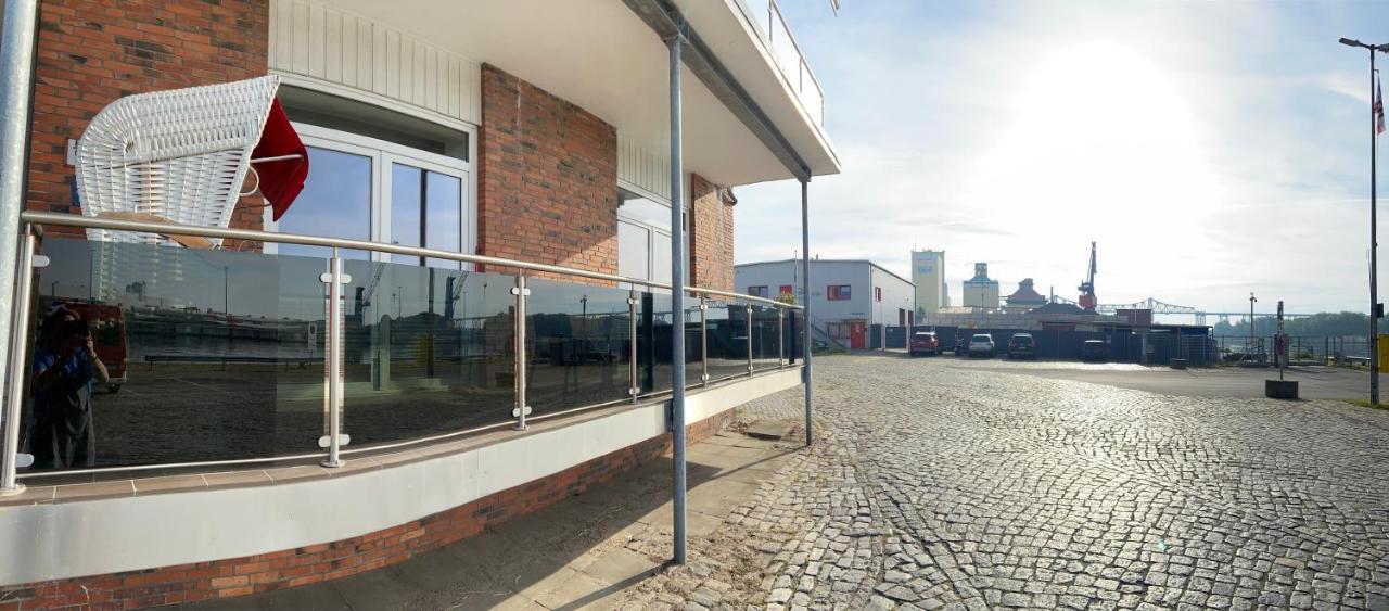Ferienwohnung Atelier Achtung Ausblick! Rendsburg Exterior foto